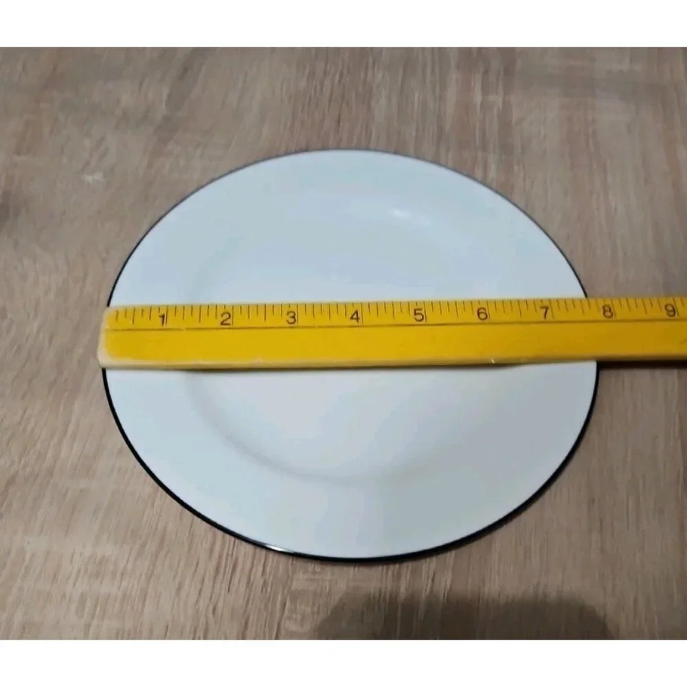 Pottery Barn Cocktail Quote Salad Dessert Plates - Set of 4 - Vintage Ceramic
